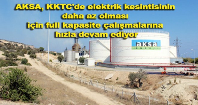 AKSA,  KIB-TEK'e yakıt transferine devam ediyor