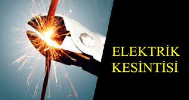  Elektrik kesintisi var!