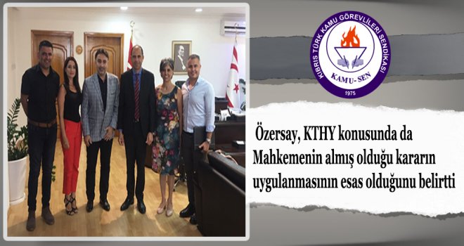  KTHY konusunda  Mahkemenin almış olduğu karar uygulanmalıdır