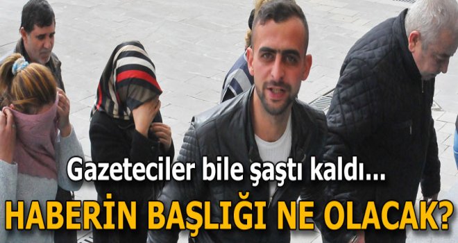 10 yıl hapse çarptırıldı, haberin başlığını sordu