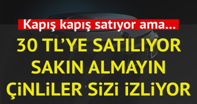 12 dolarlık akıllı saatte şok dolandırıcılık