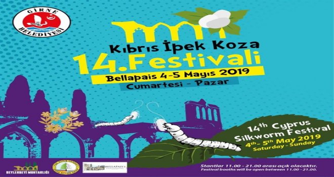 14. KIBRIS İPEK KOZA FESTİVALİ 4 -5 MAYIS’TA