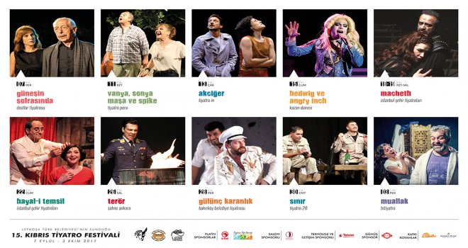 15. KIBRIS TİYATRO FESTİVALİ PERŞEMBE AKŞAMI BAŞLIYOR
