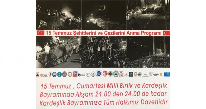 15 Temmuz Şehitleri anılıyor