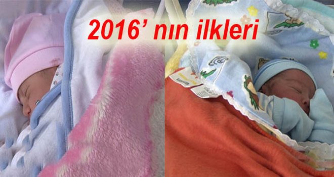 2016'nın ilk bebekleri