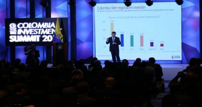 2017 KOLOMBİYA YATIRIM ZİRVESİ  BAŞLADI