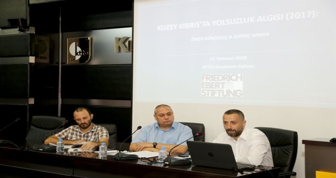 2017 KUZEY KIBRIS YOLSUZLUK ALGI RAPORU AÇIKLANDI