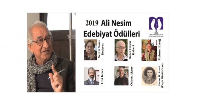 2019 ALİ NESİM EDEBİYAT ÖDÜLÜ’NÜN SAHİPLERİ BELİRLENDİ