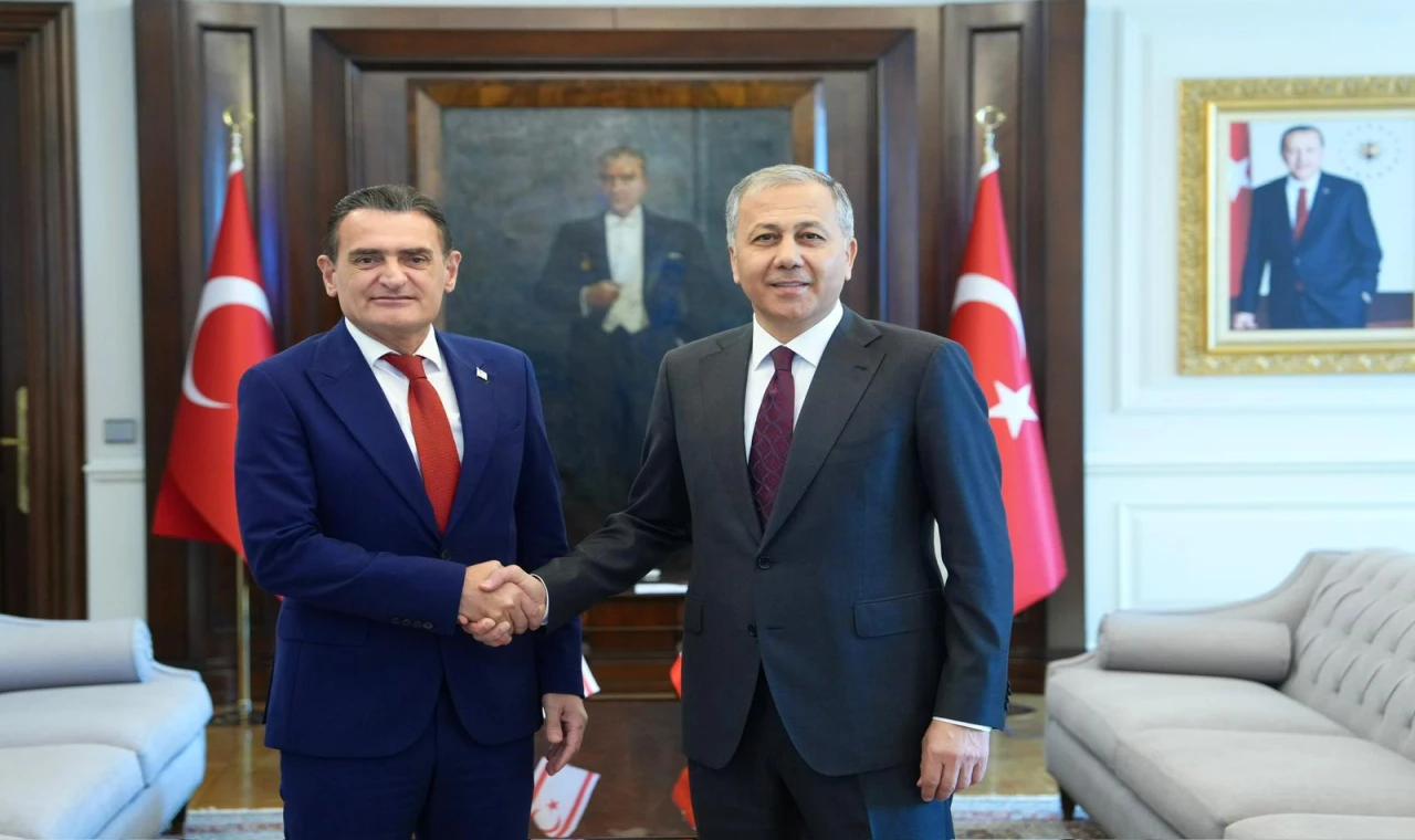 Oğuz, TC İçişleri Bakanı Yerlikaya ile güvenlik ve koordinasyon konularını ele aldı