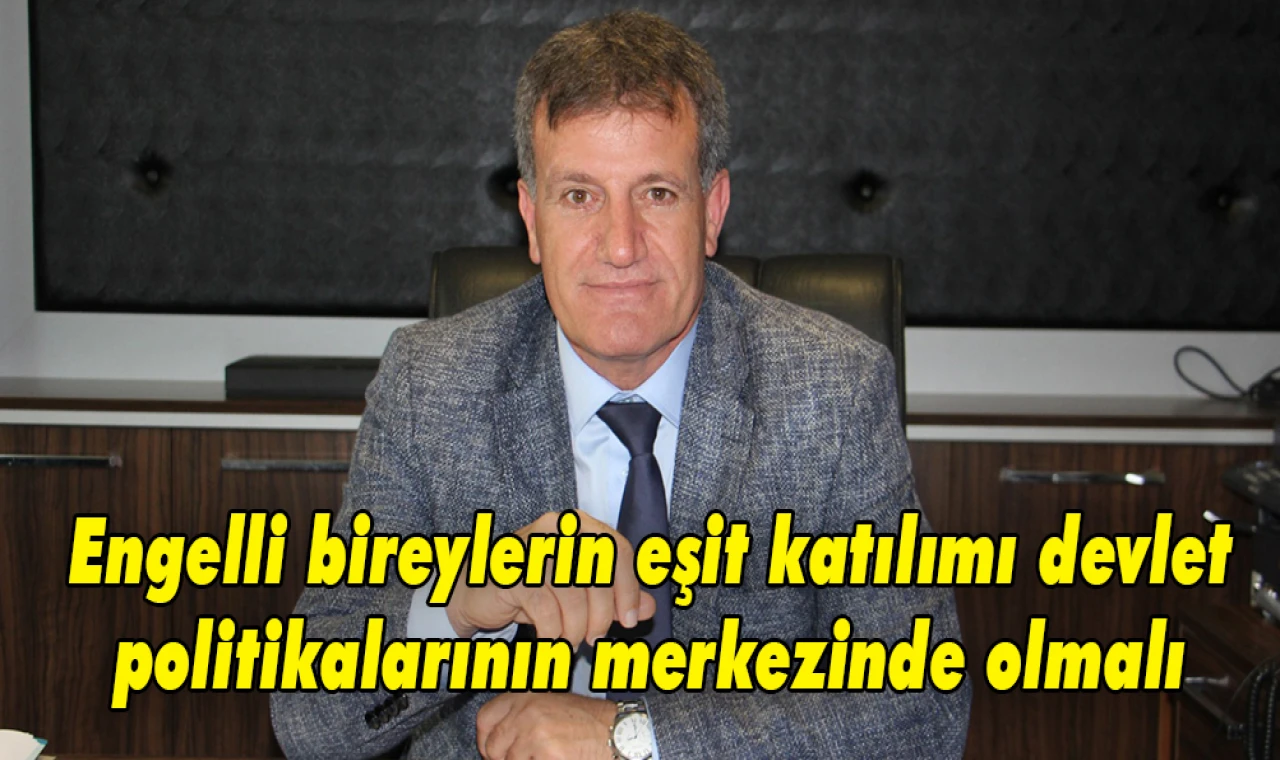 Arıklı, 3 Aralık Dünya Engelliler Günü mesajı: