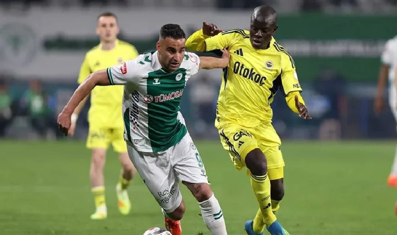 Konyaspor yarı finalde: Fenerbahçe'den kupaya dramatik veda