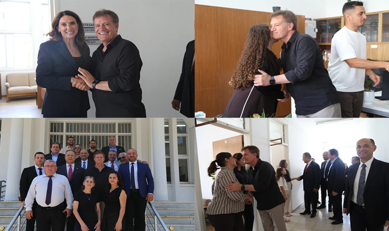 ARIKLI, BAKANLIK PERSONELİ İLE BAYRAMLAŞTI