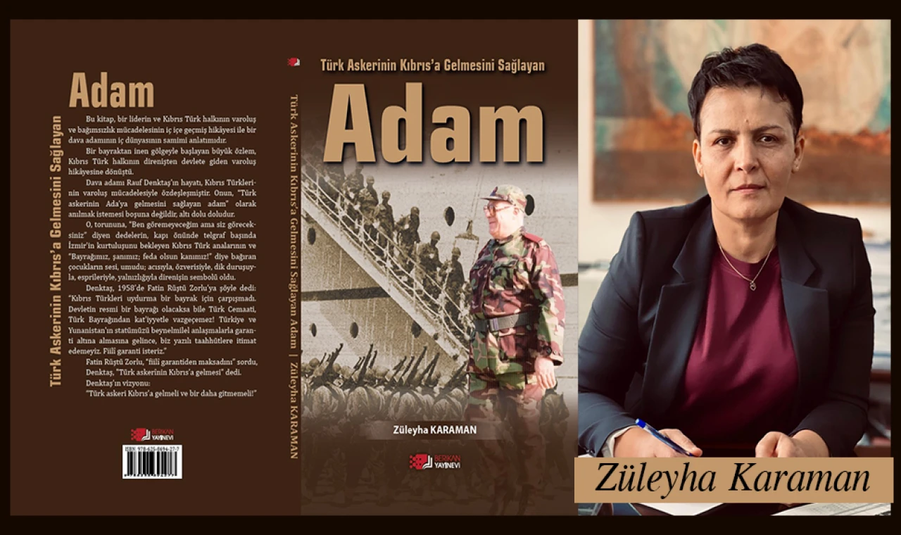 Gazeteci Züleyha Karaman’ın Beşinci Kitabı “Adam” Çıktı
