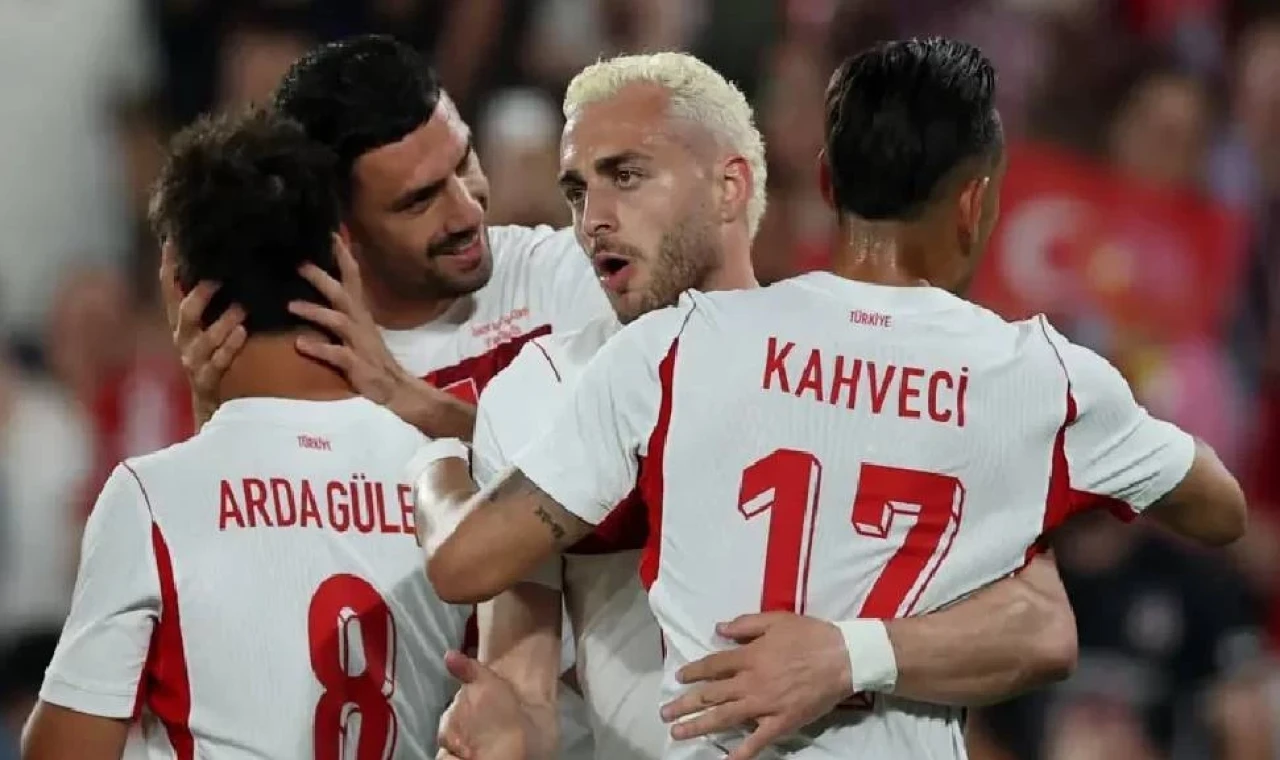 Türkiye A Milli Futbol Takımı'ndan mükemmel prova