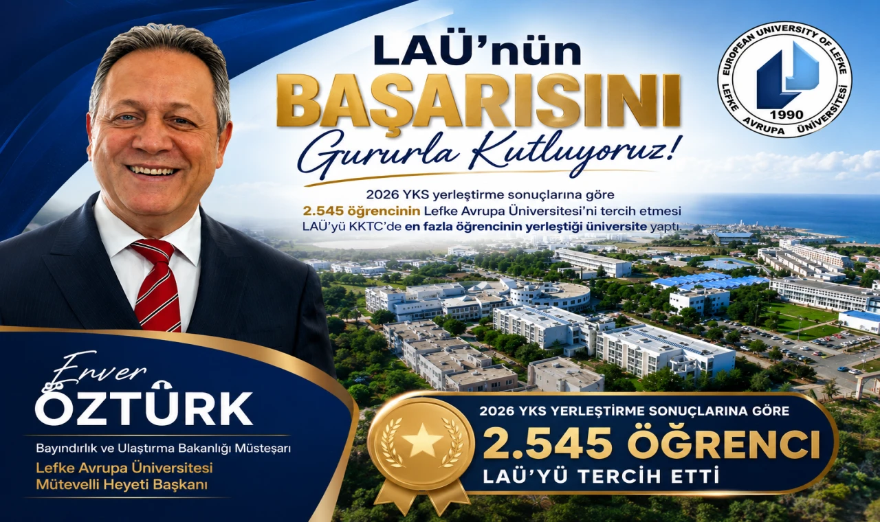 LAÜ’nün Başarısını Gururla Kutluyoruz