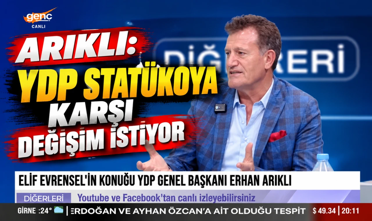 Arıklı: “YDP statükoya karşı değişim istiyor”