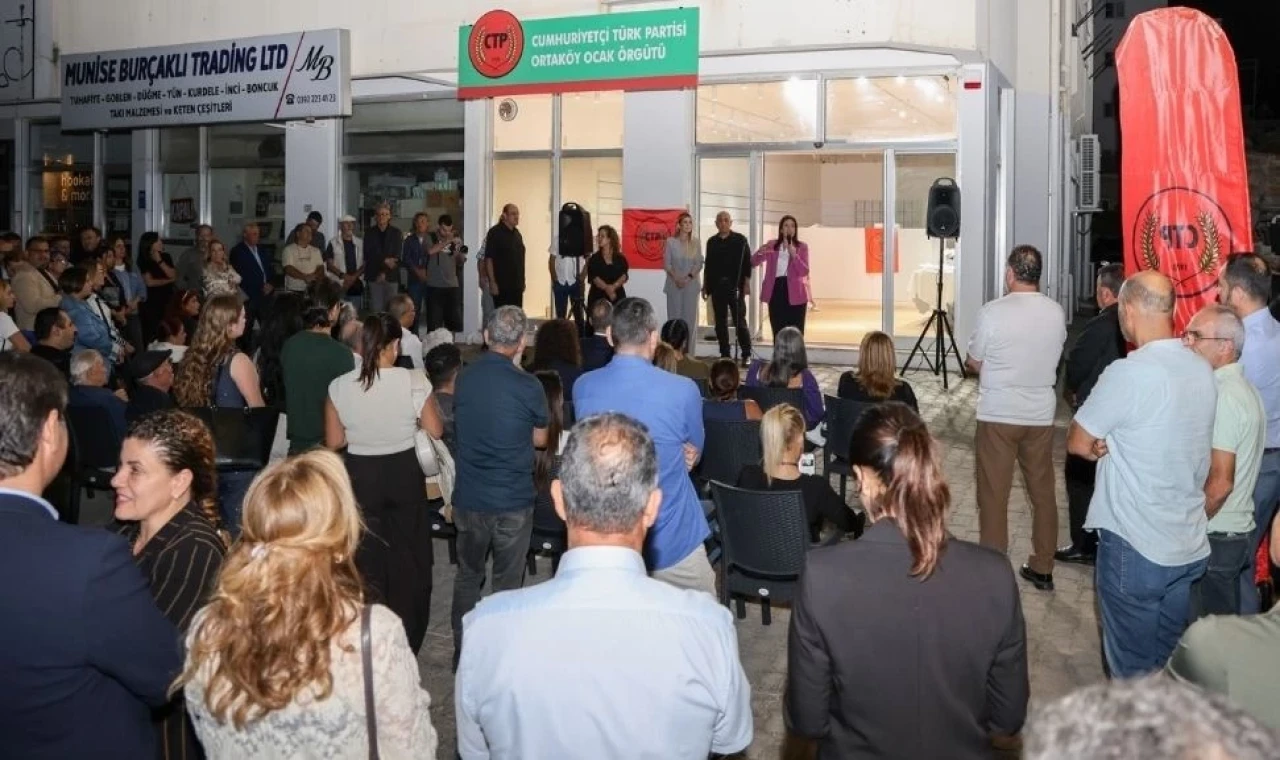 CTP, Ortaköy Ocak Örgütü binasını açtı: Geleceği birlikte kuracağız