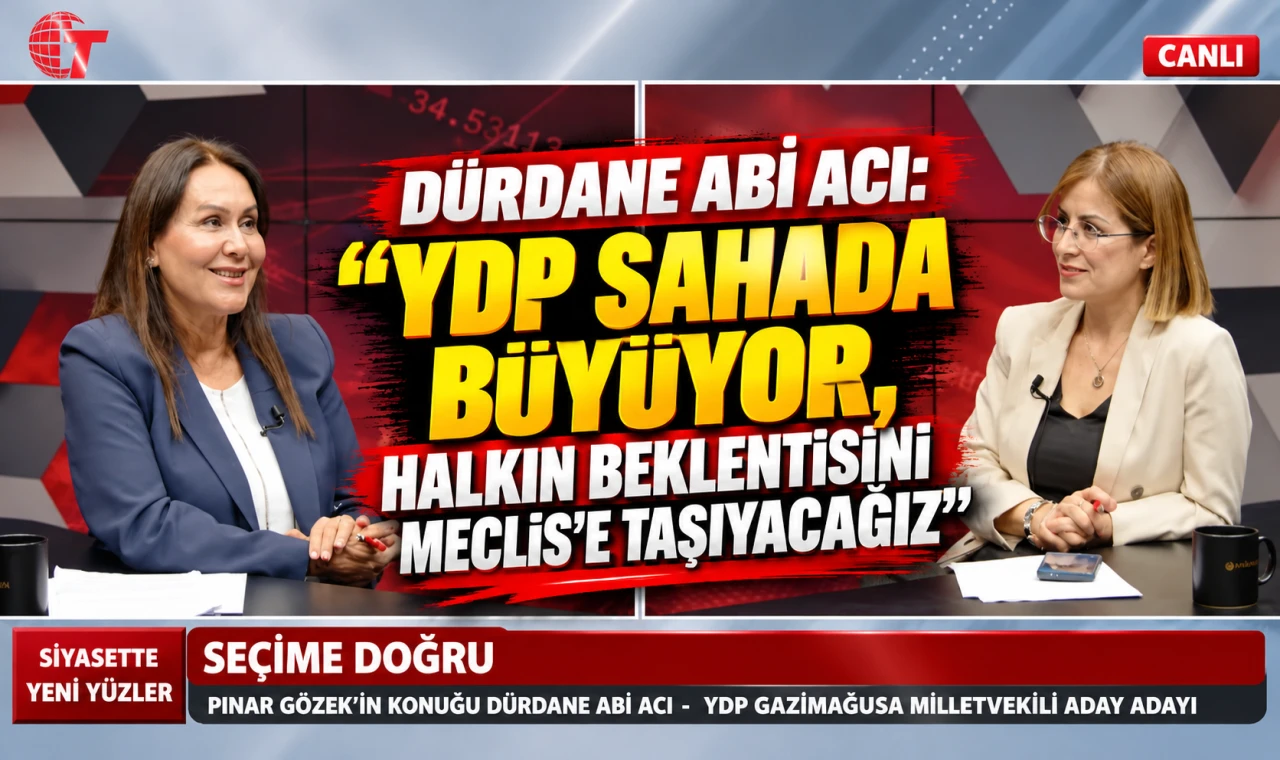 Dürdane Abi Acı: “YDP sahada büyüyor, halkın beklentisini Meclis’e taşıyacağız”