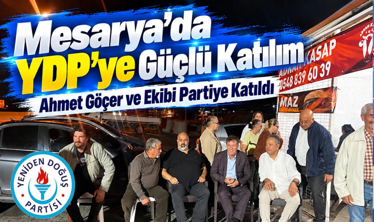 Seçim Öncesi YDP’ye Katılım Rüzgarı: Mesarya Örgütüne Yeni İvme