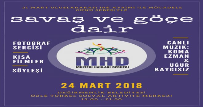 21 MART ULUSLARARASI IRK AYRIMI İLE MÜCADELE GÜNÜ..