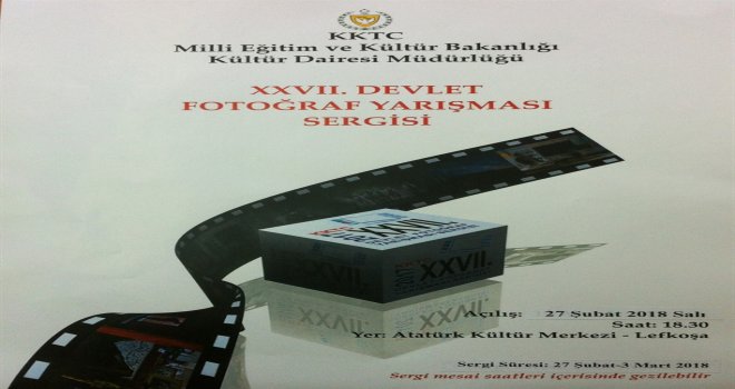 '27. DEVLET FOTOĞRAF YARIŞMASI SERGİSİ' 27 ŞUBAT SALI GÜNÜ AÇILIYOR