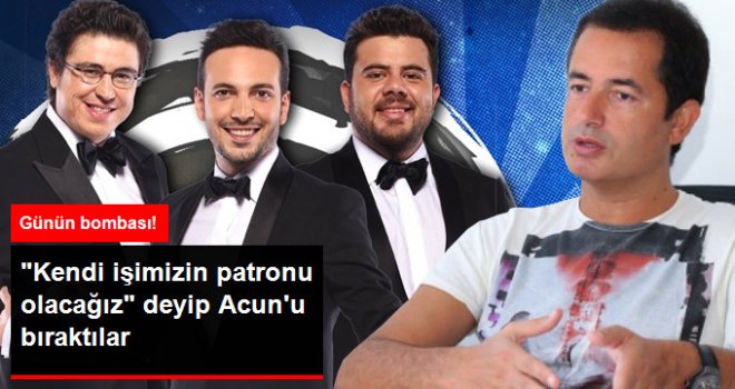 3 Adam, Kendi Yapım Şirketlerini Kuruyor
