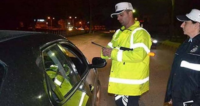 35 araç trafikten men edildi!