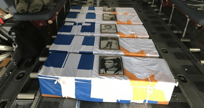 6 Yunan askerinin kalıntıları Yunanistan’a gönderiliyor