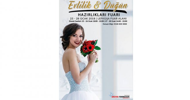 8. Evlilik ve Düğün Hazırlıkları Fuarı bugün açılıyor