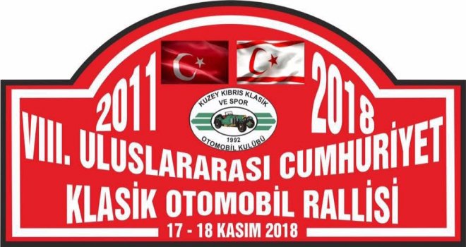 8. ULUSLARARASI CUMHURİYET KLASİK OTOMOBİL RALLİSİ PAZAR GÜNÜ YAPILIYOR
