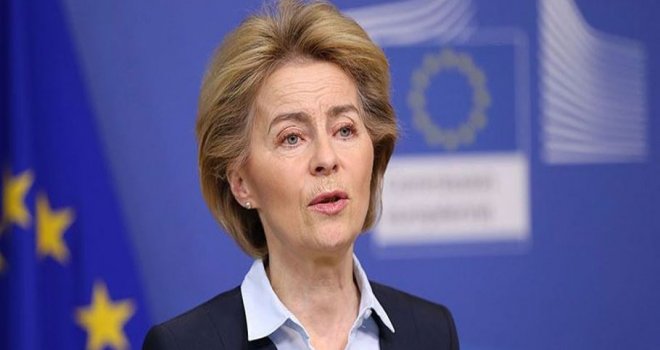 AB Komisyonu Başkanı von der Leyen’den Erdoğan’a teşekkür