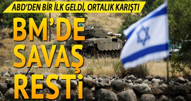ABD, BM'nin bu kararına ilk kez hayır dedi