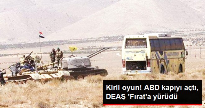 ABD Kapıyı Açtı, DEAŞ Fırat Kalkanı'na Yürüdü