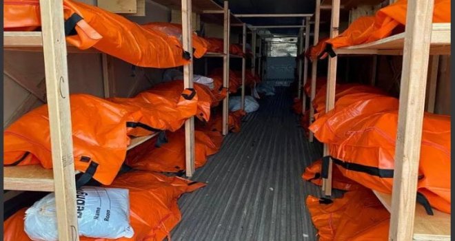 ABD'den korkunç görüntüler: Seyyar morglar bile doldu, cesetler ortada