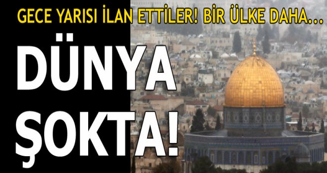 ABD'ye ilk destek o ülkeden geldi...