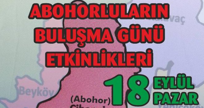 Abohorlular buluşuyor