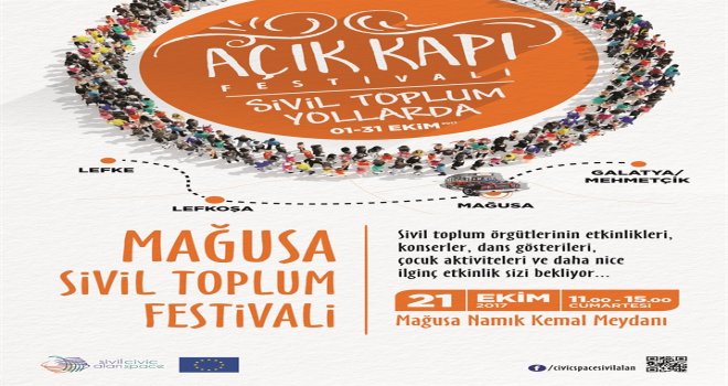 AÇIK KAPI FESTİVALİ YARIN GAZİMAĞUSA’DA