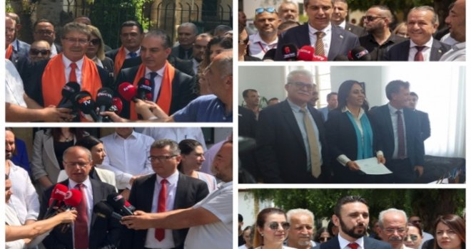 Adaylar başvurularını yaptı...
