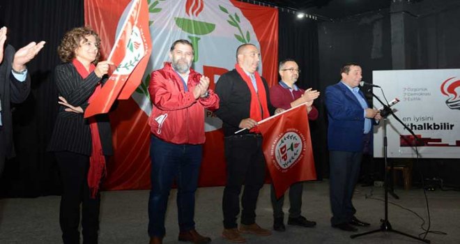 Adaylar Girne’de aday tanıtım gecesinde buluştu