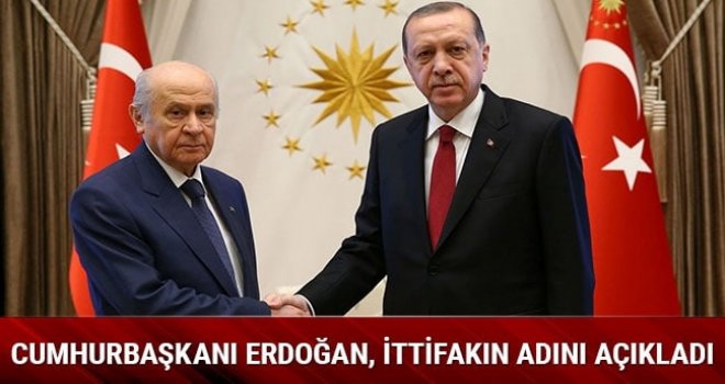 Adına Cumhur İttifakı diyebiliriz