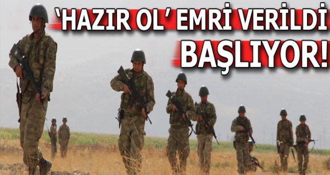 Afrin için son hazırlıklar tamam