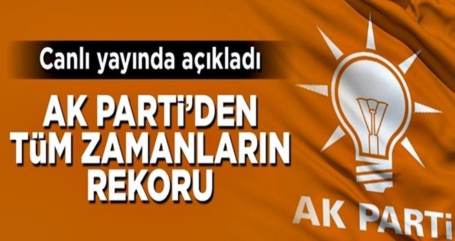 AK Parti aday adayı sayısında tüm zamanların rekorunu kırdı