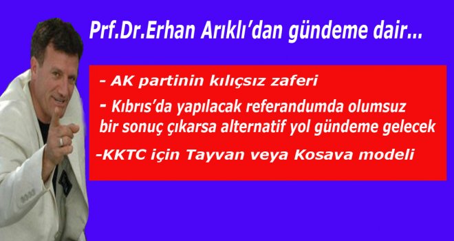 AK PARTİNİN “KILÇIKSIZ” ZAFERİ VE KKTC