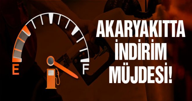 AKARYAKIT'DA İNDİRİM