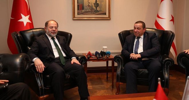 AKDAĞ, DENKTAŞ İLE GÖRÜŞTÜ... "KIBRISLI TÜRKLERİ HALKIMIZDAN AYIRMIYORUZ, POZİTİF AYRIMCILIK DA YAPIYORUZ.."
