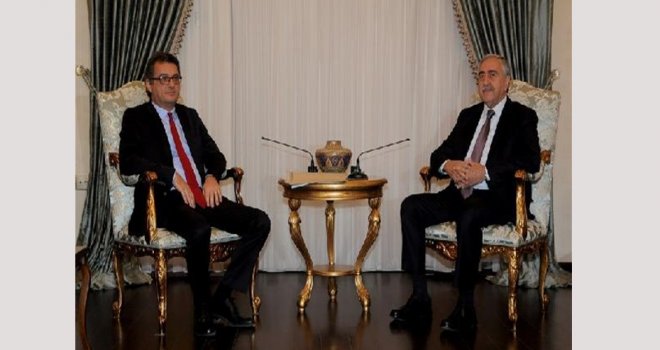 Akıncı- Erhürman görüşmesi başladı