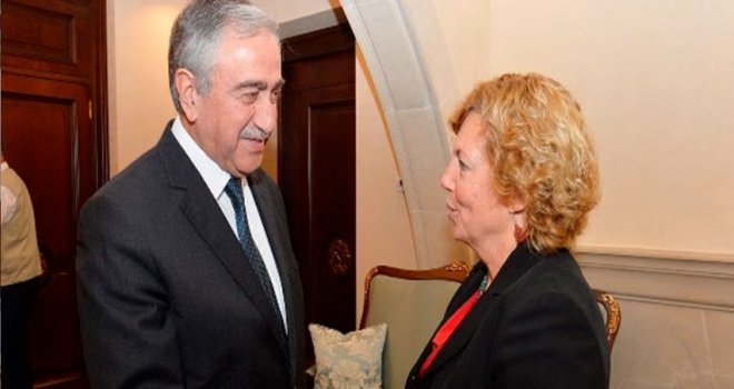 AKINCI ABD’NİN LEFKOŞA BÜYÜKELÇİSİ’Nİ KABUL ETTİ