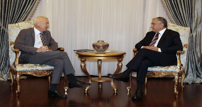 AKINCI, ALMAN BÜYÜKELÇİ’Yİ KABUL ETTİ