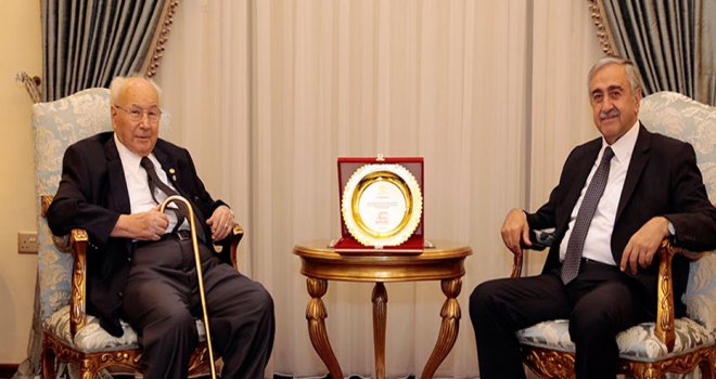 Akıncı, bugün Oktay Feridun’u Cumhurbaşkanlığı’nda misafir etti