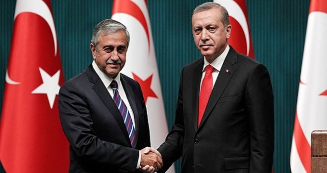 Akıncı, Erdoğan ile görüştü